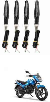 PRTEK Front, Rear LED Indicator Light for Universal For Bike(Multicolor)