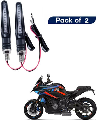 JMA TRADING Side LED Indicator Light for BMW Universal For Bike(Yellow)