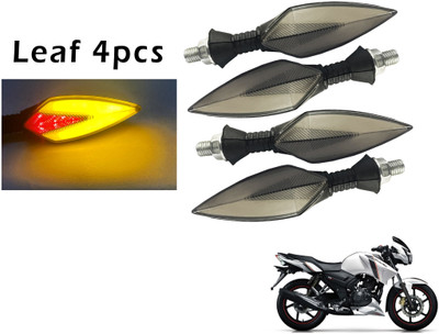 Generox Front, Rear LED Indicator Light for TVS Apache RTR 150(Red, Yellow)
