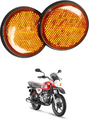 E-Shoppe Front, Rear, Side LED Indicator Light for Bajaj Universal For Bike(Yellow)