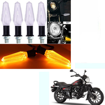 BR TrendZ Side LED Indicator Light for Bajaj Avenger(Yellow)