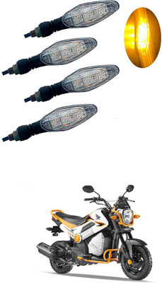PRTEK Front, Rear LED Indicator Light for Honda(Multicolor)