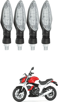 LOVMOTO Front, Rear LED Indicator Light for TVS Max 4R(Yellow)