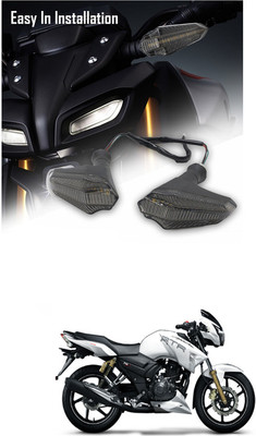 LOVMOTO Side LED Indicator Light for TVS Apache RTR 180(Amber)