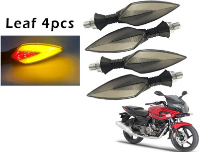 Generox Front, Rear LED Indicator Light for Bajaj Pulsar 200 DTS-i(Red, Yellow)