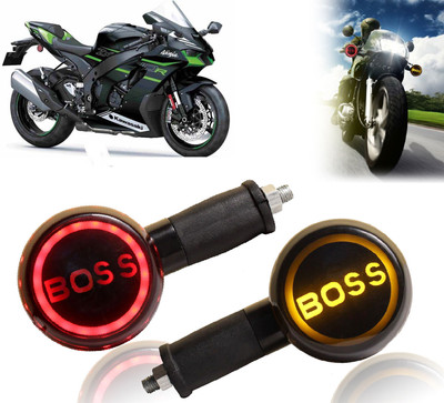 AUTO PEARL Side LED Indicator Light for Kawasaki Ninja(Yellow, Red)