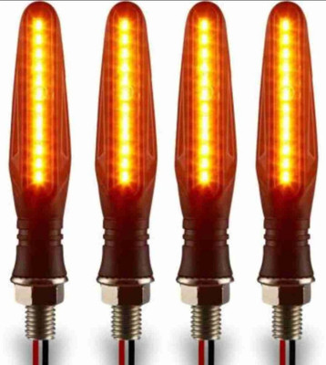 DriveXpert Front, Side LED Indicator Light for Hero, Honda, KTM Duke RC 200, Duke 200(Yellow)