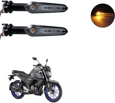 Vagary Front, Rear LED Indicator Light for Yamaha FZ S(Amber)