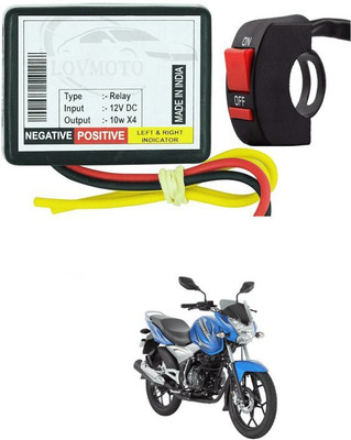 GONAMA Front, Rear LED Indicator Light for Honda Dio(Yellow)