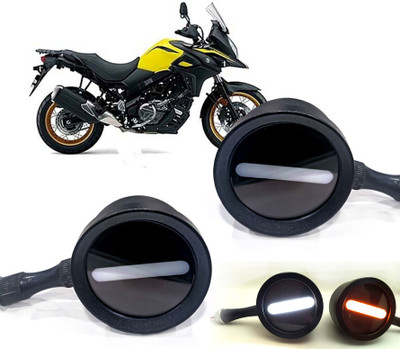 AUTO PEARL Front LED Indicator Light for Suzuki(White, Yellow)