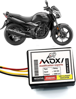 AUTO PEARL Front, Rear Flasher Indicator Light for Honda CB Unicorn