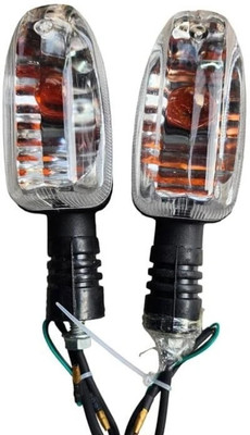 Anaisha Enterprises Side, Rear, Front Halogen Indicator Light for Bajaj Pulsar 150 AS, Pulsar 150, Platina 100 DTS-i, Platina(Orange)