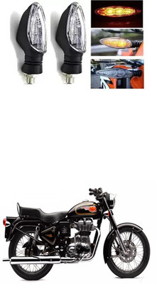 PRTEK Front, Rear LED Indicator Light for Universal For Bike 500(Multicolor)