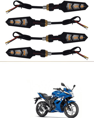 LOVMOTO Side LED Indicator Light for Suzuki Gixxer SF(Amber)