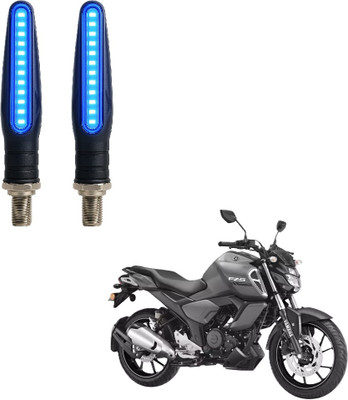 JMA TRADING Front, Rear LED Indicator Light for Yamaha Universal For Bike(Blue)