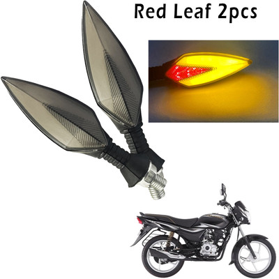 Generox Front, Rear, Side LED Indicator Light for Bajaj Platina 100ES(Red, Yellow)