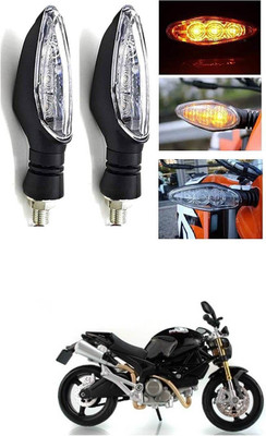 GONAMA Front, Rear LED Indicator Light for TVS Max 4R(Yellow)