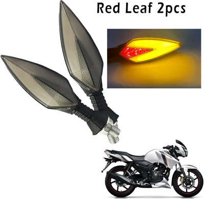 Generox Front, Rear, Side LED Indicator Light for TVS Apache RTR 150(Red, Yellow)