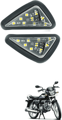 LOVMOTO Side LED Indicator Light for Hero Splendor Pro(Yellow)