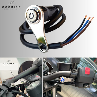 OOORIDE Front, Rear, Side NA Indicator Light for Universal For Bike Universal For Bike(Blue)