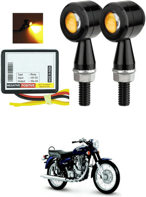 LOVMOTO Front, Rear LED Indicator Light for Royal Enfield(Yellow)