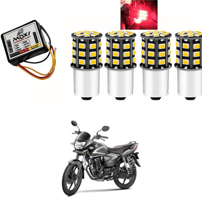 PRTEK Front, Side LED Indicator Light for Honda Universal For Bike(Red)