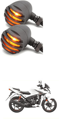 LOVMOTO Front, Rear LED Indicator Light for Hero Hunk(Yellow)