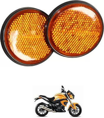 E-Shoppe Front, Rear, Side LED Indicator Light for Mahindra Mojo(Yellow)
