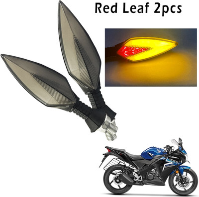 Generox Front, Rear, Side LED Indicator Light for Honda CBR(Red, Yellow)