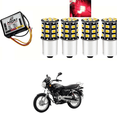 PRTEK Front, Side LED Indicator Light for Bajaj Universal For Bike(Red)