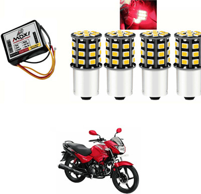 PRTEK Front, Side LED Indicator Light for Suzuki Gixxer SF(Red)