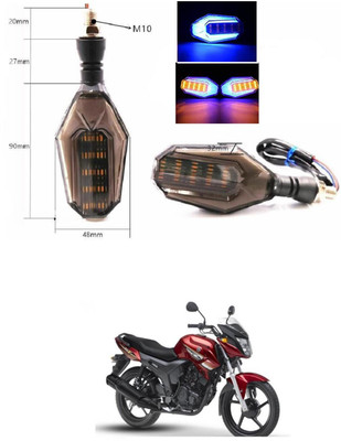 PRTEK Universal High Bright Front Rear Led Side Indicator Turn Signal V1126 Indicator Light Motorbike LED for Yamaha (12 V, 12 W)(SZ-S, Pack of 4)
