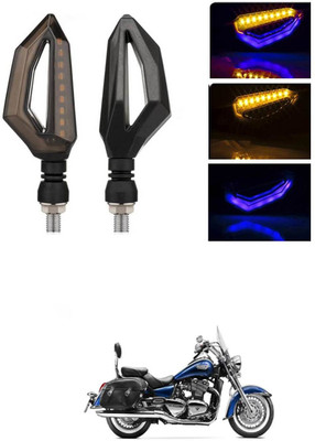 PRTEK Universal High Bright Front Rear Led Side Indicator Turn Signal V742 Indicator Light Motorbike LED for Yamaha (12 V, 12 W)(SZ-S, Pack of 4)