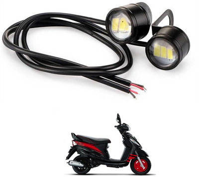 PRTEK Side LED Indicator Light for Yamaha Saluto(Blue, Red)