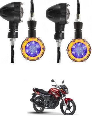 PRTEK Universal High Bright Front Rear Led Side Indicator Turn Signal V1319 Indicator Light Motorbike LED for Yamaha (12 V, 12 W)(SZ-S, Pack of 4)