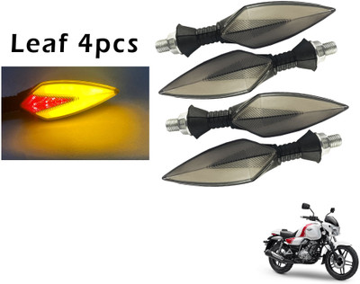 Generox Front, Rear LED Indicator Light for Bajaj V 150(Red, Yellow)