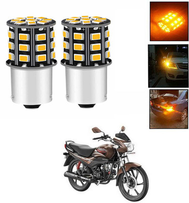 CROKROK Front, Rear LED Indicator Light for Hero Passion Pro(Orange)