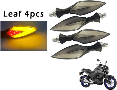 Generox Front, Rear LED Indicator Light for Yamaha FZ S V3(Red, Yellow)