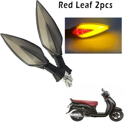 Generox Front, Rear, Side LED Indicator Light for Suzuki Access SE(Red, Yellow)