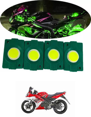 FKOK Front, Rear, Side LED Indicator Light for Yamaha YZF R15 S(Green)