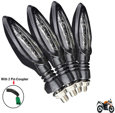 Generox Front, Rear LED Indicator Light for Honda CBR 150R(Yellow)