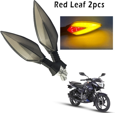 Generox Front, Rear, Side LED Indicator Light for Bajaj Pulsar 135(Red, Yellow)