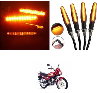PRTEK Universal High Bright Front Rear Led Side Indicator Turn Signal V532 Indicator Light Motorbike LED for Hero (12 V, 12 W)(Splendor)