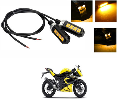 XZRTZ Front LED Indicator Light for Kawasaki Ninja(Yellow)