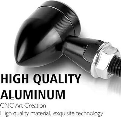 ANYRIDE Side, Front LED Indicator Light for Universal For Bike Universal For Bike(Yellow)