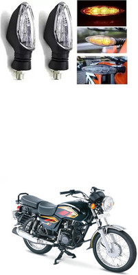 PRTEK Front, Rear LED Indicator Light for Universal For Bike Max 4R(Multicolor)