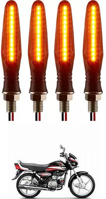 E-Shoppe Front, Rear, Side LED Indicator Light for Hero HF Deluxe(Yellow)