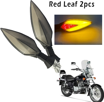 Generox Front, Rear, Side LED Indicator Light for Bajaj Avenger(Red, Yellow)