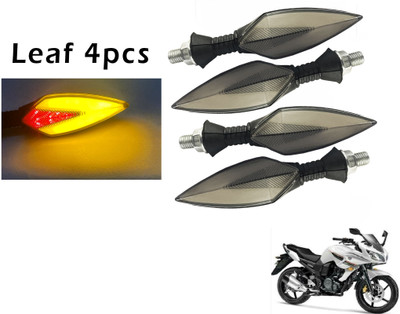 Generox Front, Rear LED Indicator Light for Yamaha Fazer(Red, Yellow)