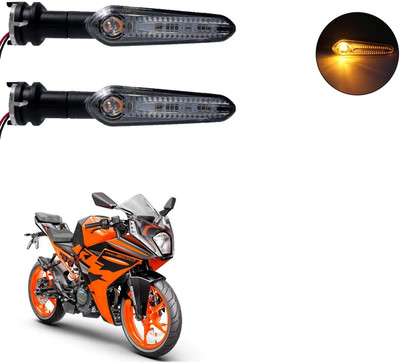 Vagary Front, Rear LED Indicator Light for KTM RC 200(Amber)